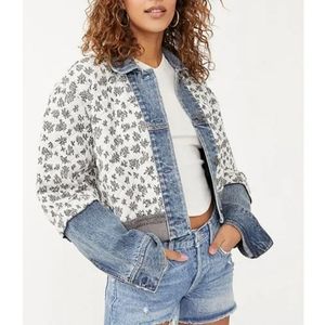 FREE PEOPLE Ditzy denim jacket